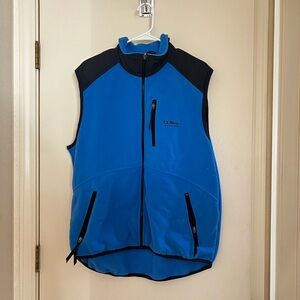 L. L. Bean All Conditions Polartec Fleece Vest Blue Men’s Large